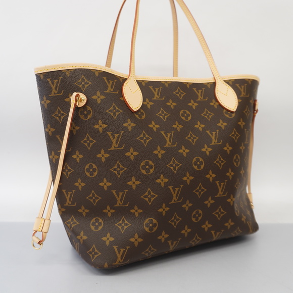 Auth Louis Vuitton Monogram Neverfull MM M41177 Women's Tote Bag Cerise - Picture 2 of 7